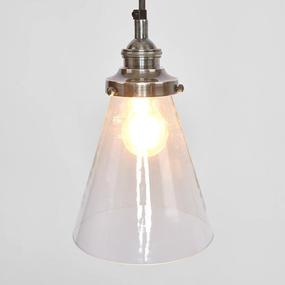Gadsden Ceiling Pendant Extra Small Antique Silver