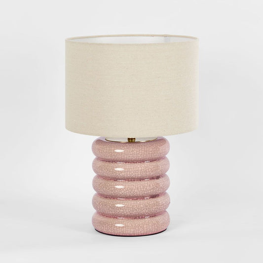 Bentley Taupe Table Lamp & Linen Shade