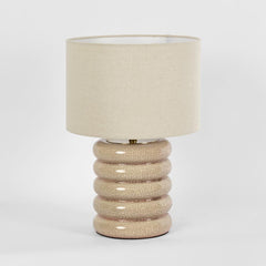 Bentley Taupe Table Lamp & Linen Shade