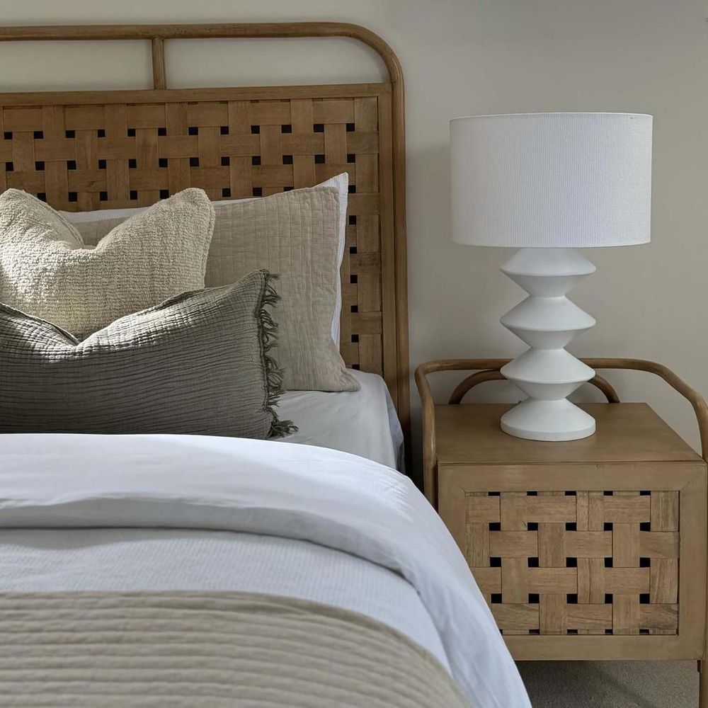 Weave Bedside Natural