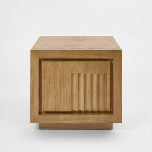 Rock Bedside Natural 2 Dwr