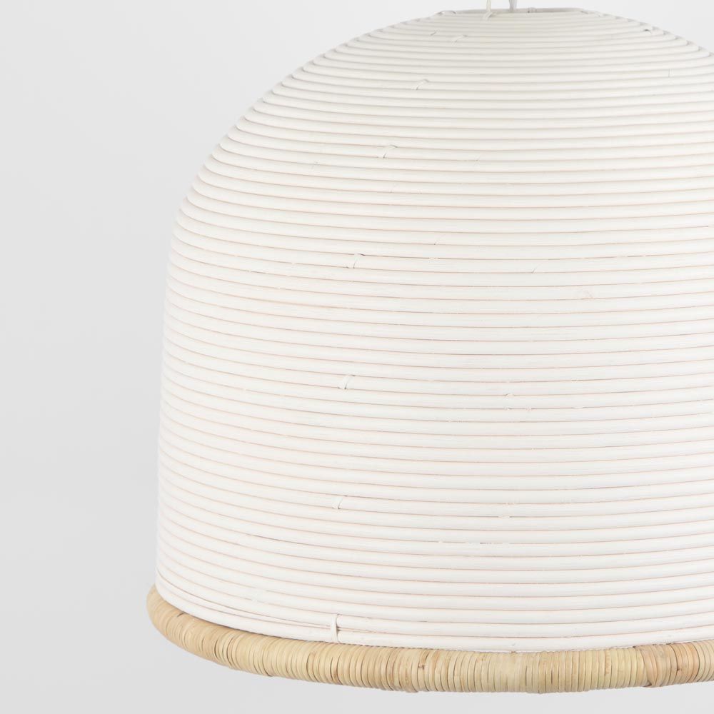 Bell White Pendant Small 60Cm