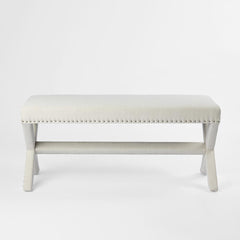 Lennox Sissors Stool Bench Natural