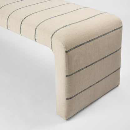 Southport Bench Navy Stripe