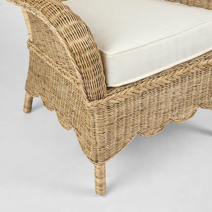 Long Island Rattan Occasional Armchair