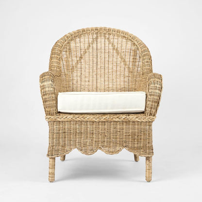 Long Island Rattan Occasional Armchair