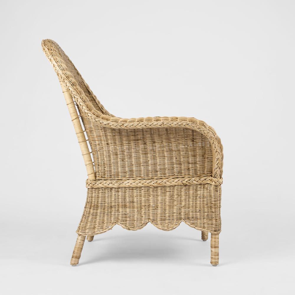 Long Island Rattan Occasional Armchair