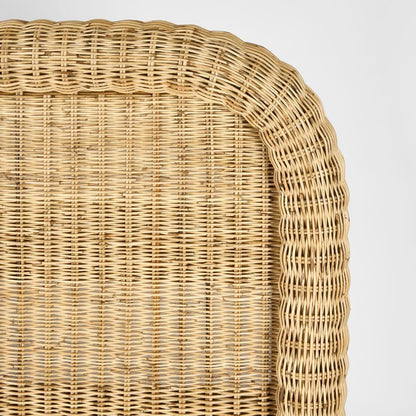Long Island Qs Rattan Bedhead