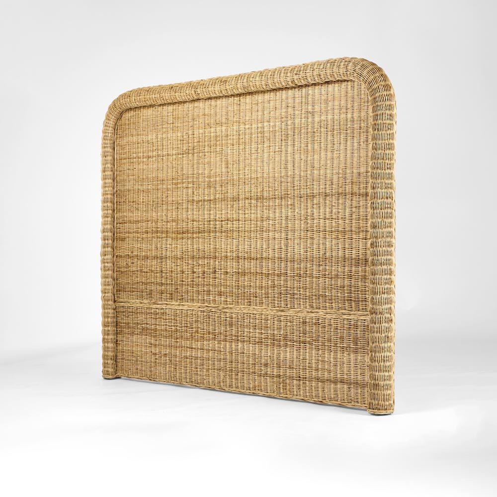 Long Island Qs Rattan Bedhead