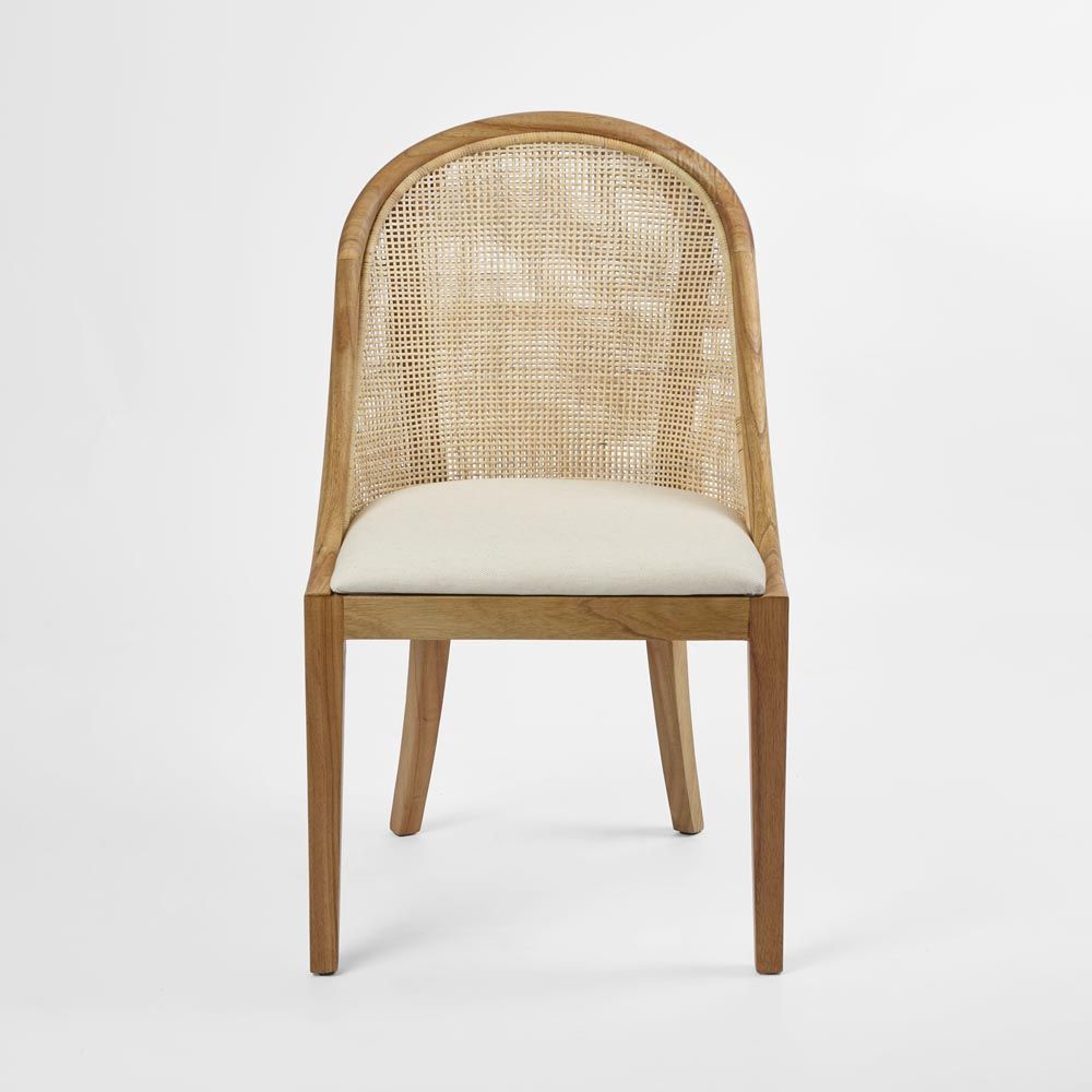 Beau Dining Chair Natural Whitewash