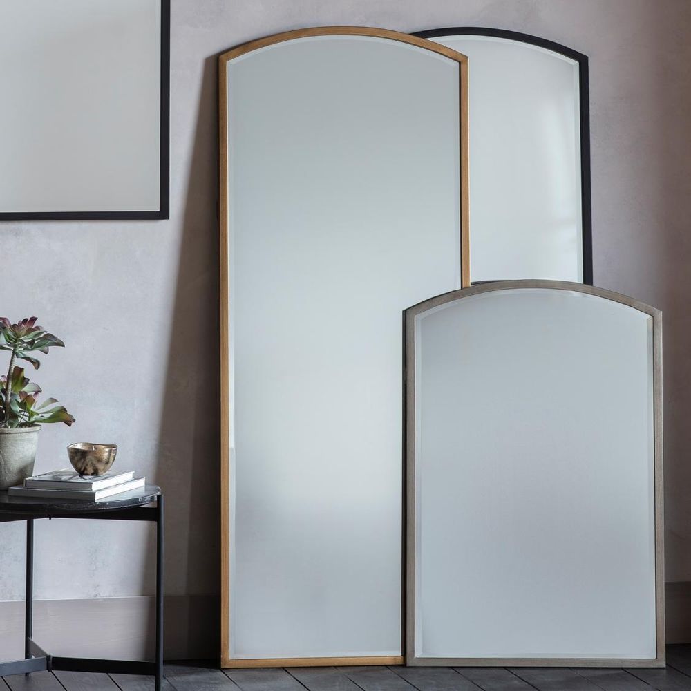 Higgins Arch Mirror Antique Gold