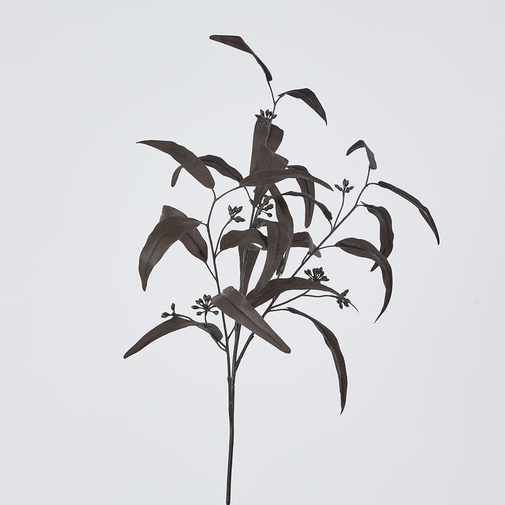 Halloween Willow Eucalyptus Black 72Cm