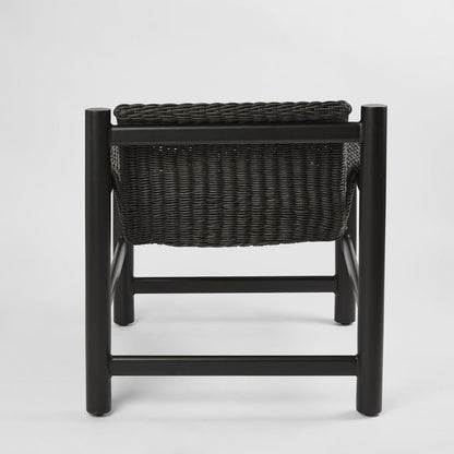 Riven Outdoor Occasional Armchair Black