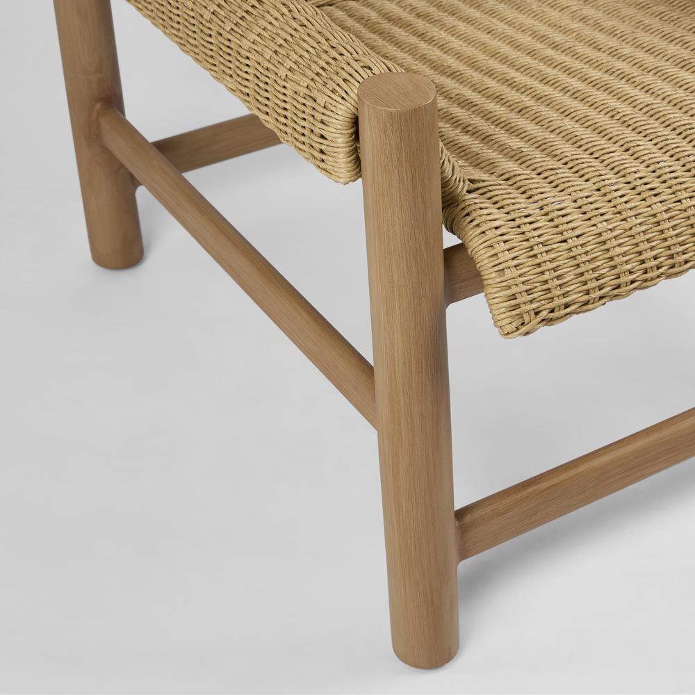 Riven Outdoor Occasional Armchair Natural
