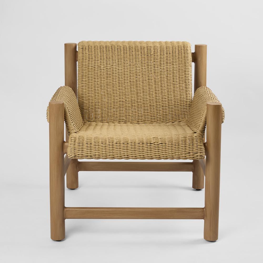 Riven Outdoor Occasional Armchair Natural