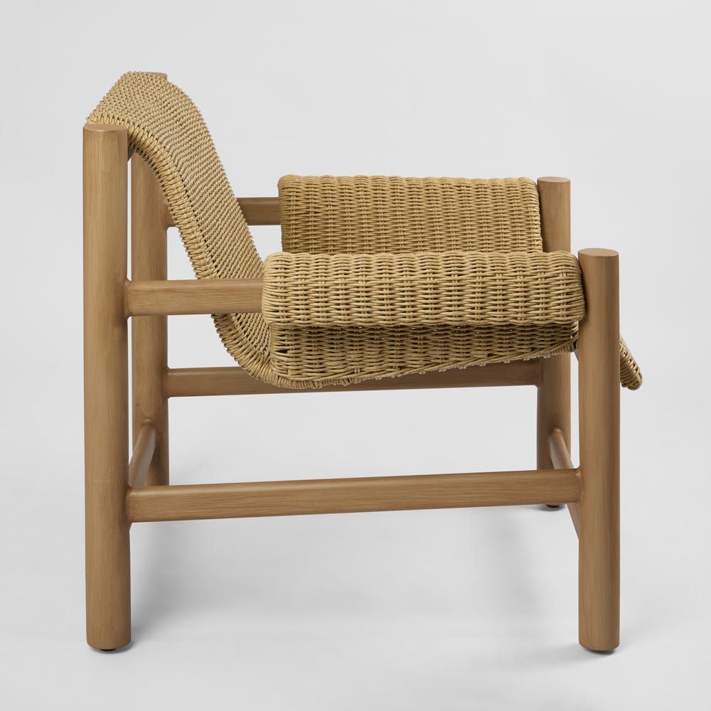 Riven Outdoor Occasional Armchair Natural