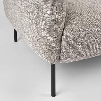 Giano Armchair Grey Fleck