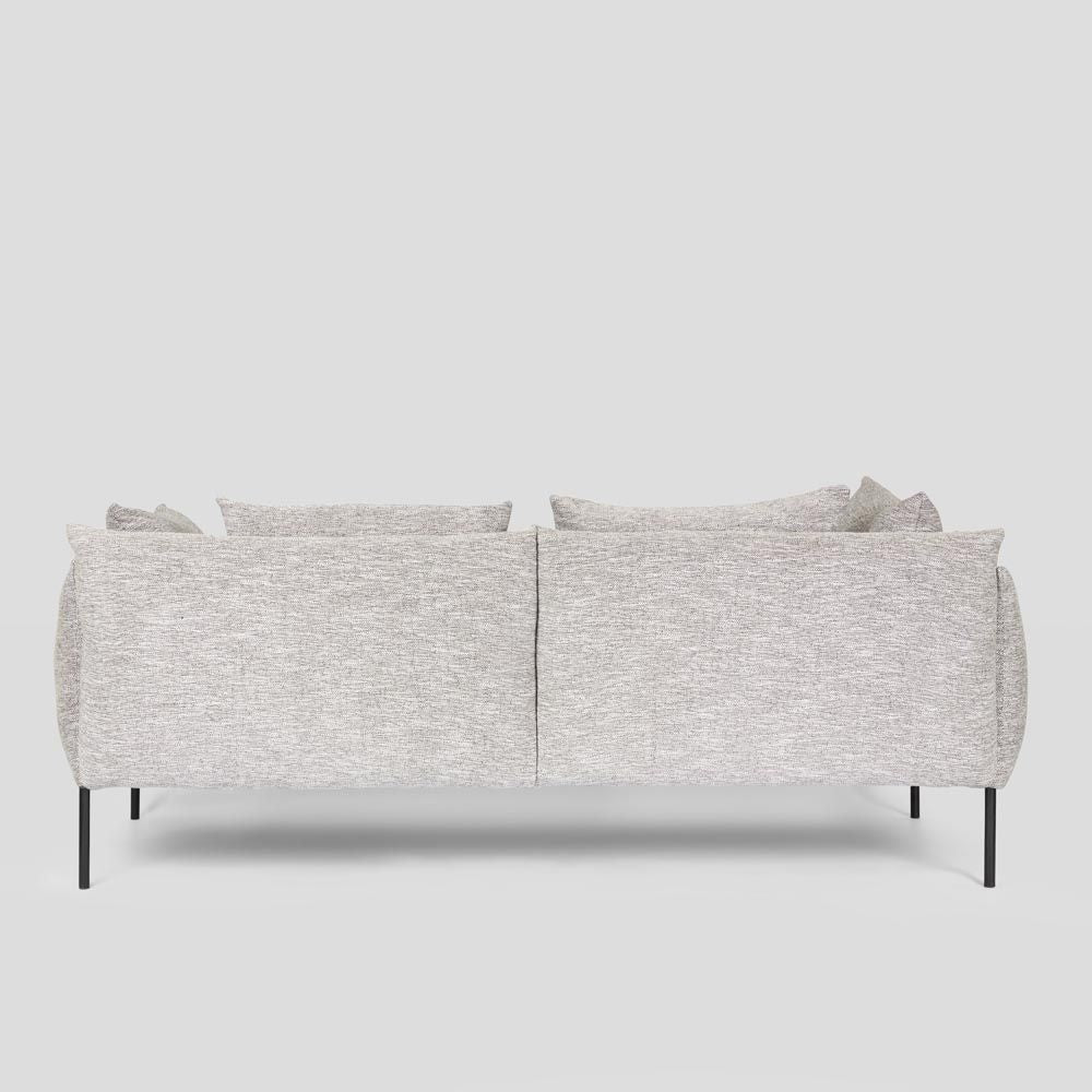 Giano Sofa 3 Seater Grey Fleck