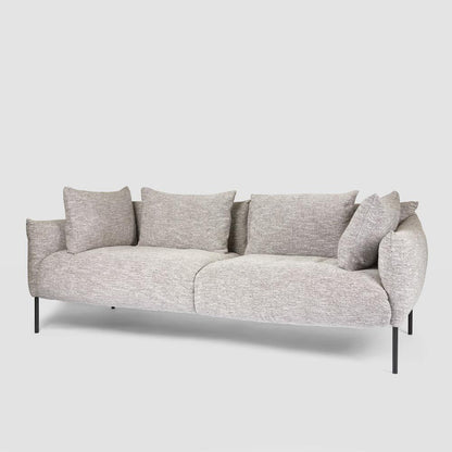 Giano Sofa 3 Seater Grey Fleck