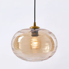 Hinza Ceiling Pendant Amber