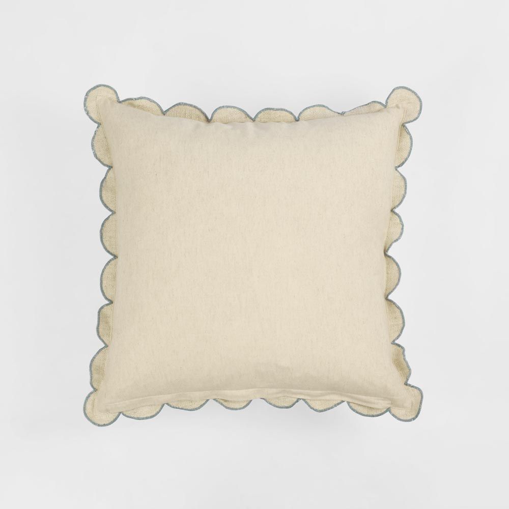 Cushion - Scallop 50X50Cm Blue