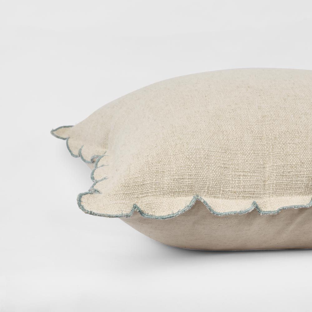 Cushion - Scallop 50X50Cm Blue