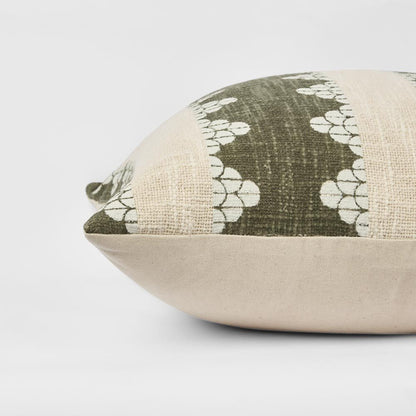 Cushion - Ellsbeth 50X50Cm Green/White
