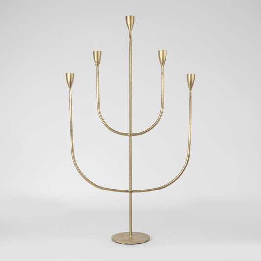 Joshua Candle Stand Brass