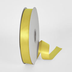 Lemon 91.4M - 25Mm Double Sided Satin Ribbon P728