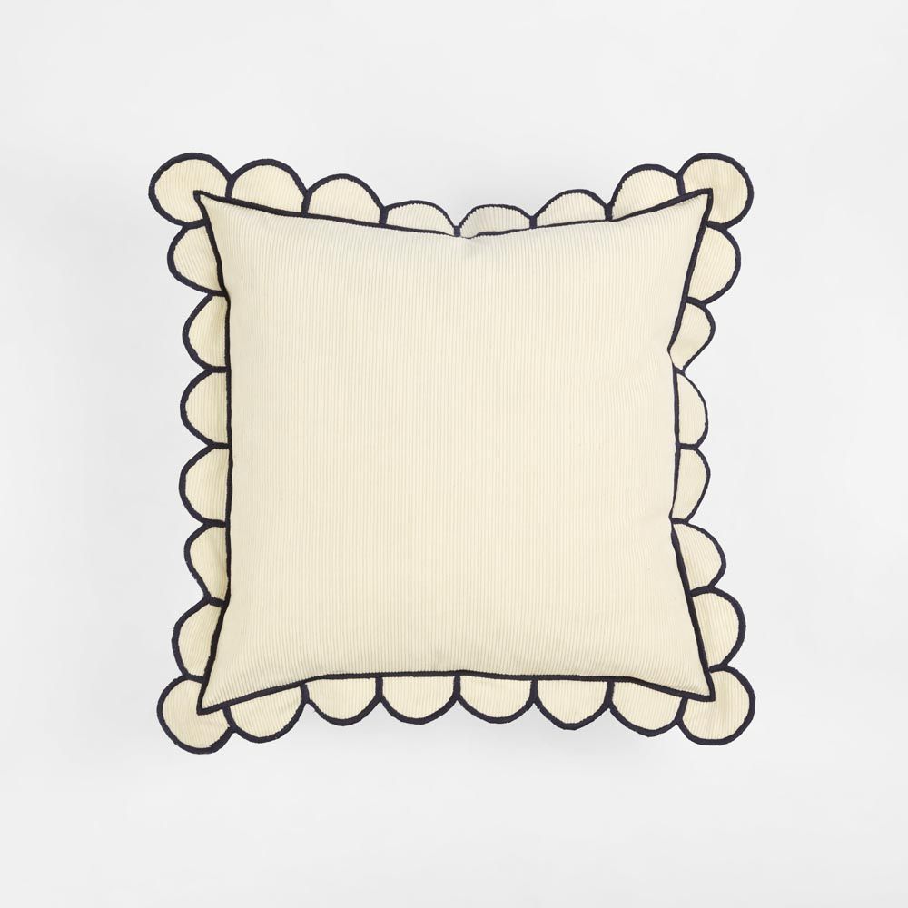 Cushion - Paree 50X50Cm Natural/Blue