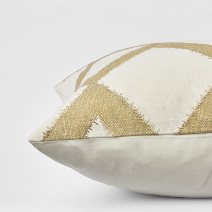Cushion - Hayfield 50X50Cm White/Mustard