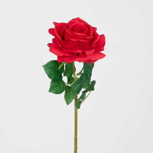 Real Touch Rose Stem Red