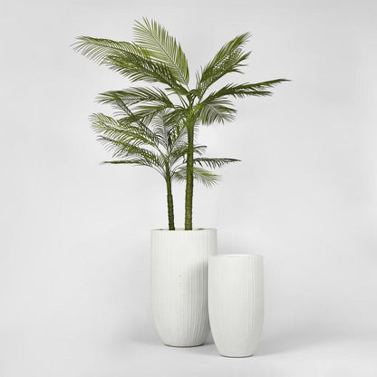 Alicia Planter Set Of 2 White