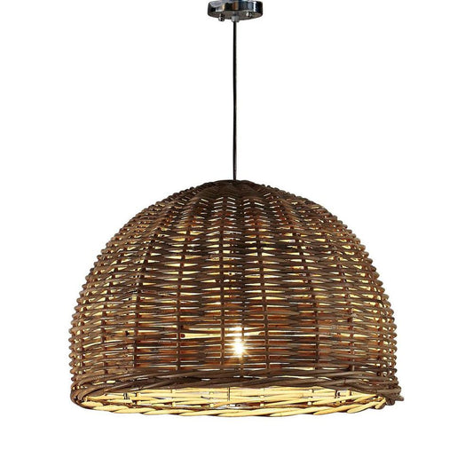 Rattan Ceiling Pendant Large Natural