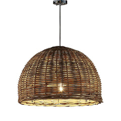 Rattan Ceiling Pendant Large Natural