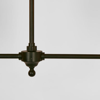Sheridan Two Arm Pendant Black
