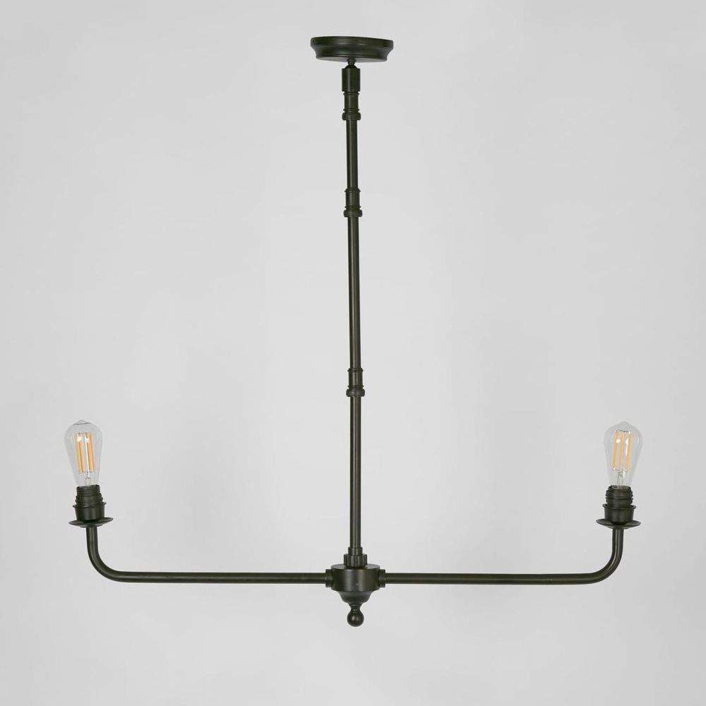 Sheridan Two Arm Pendant Black