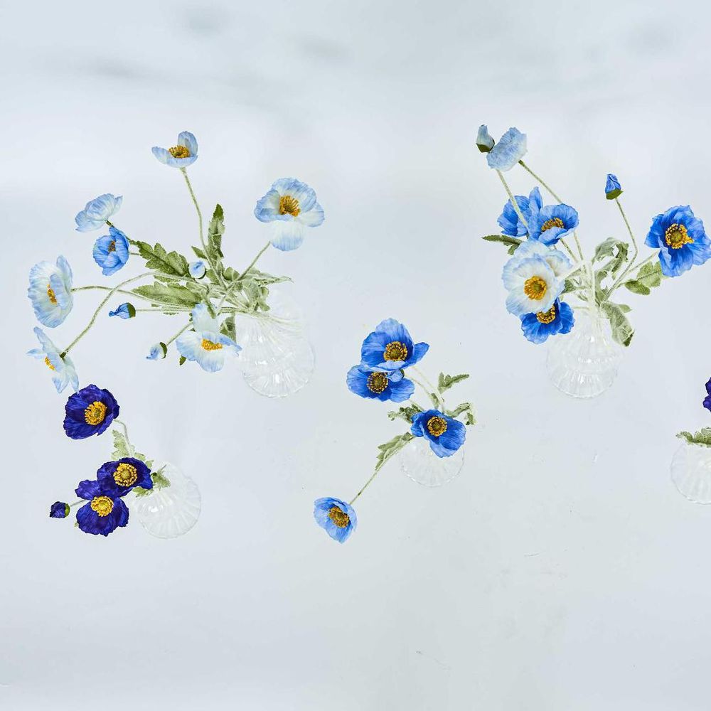 Poppy Spray Dark Blue