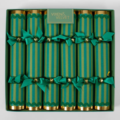 Verdant Striped Cracker Green