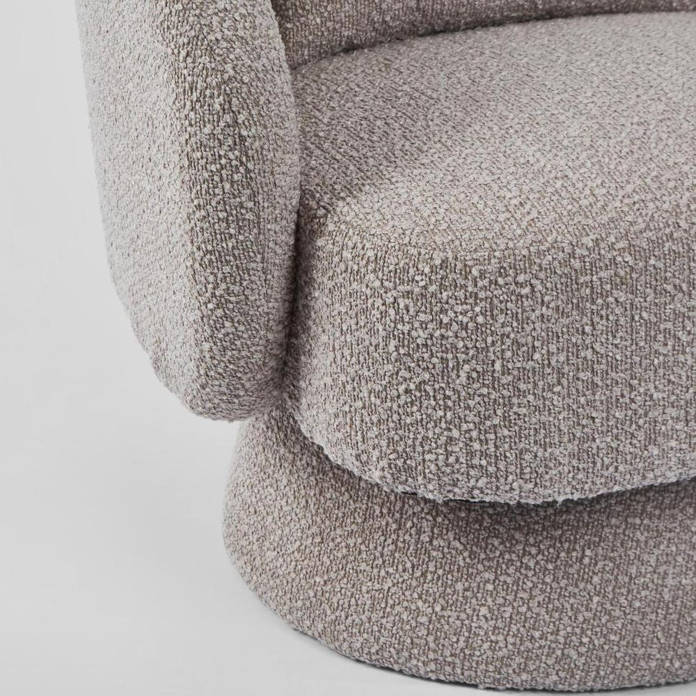 Selena Swivel Chair Stone