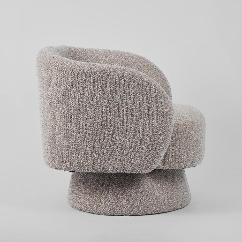 Selena Swivel Chair Stone
