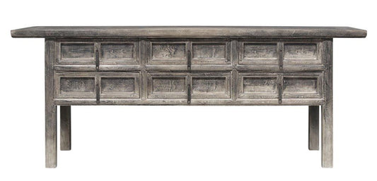Shanxi 215Cm Console Table With Drawers 130 Years Old