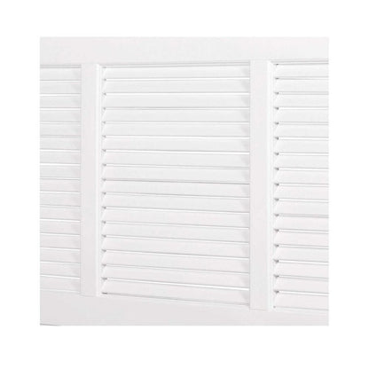 West Beach Hamptons Bedhead W/ Shutters Queen