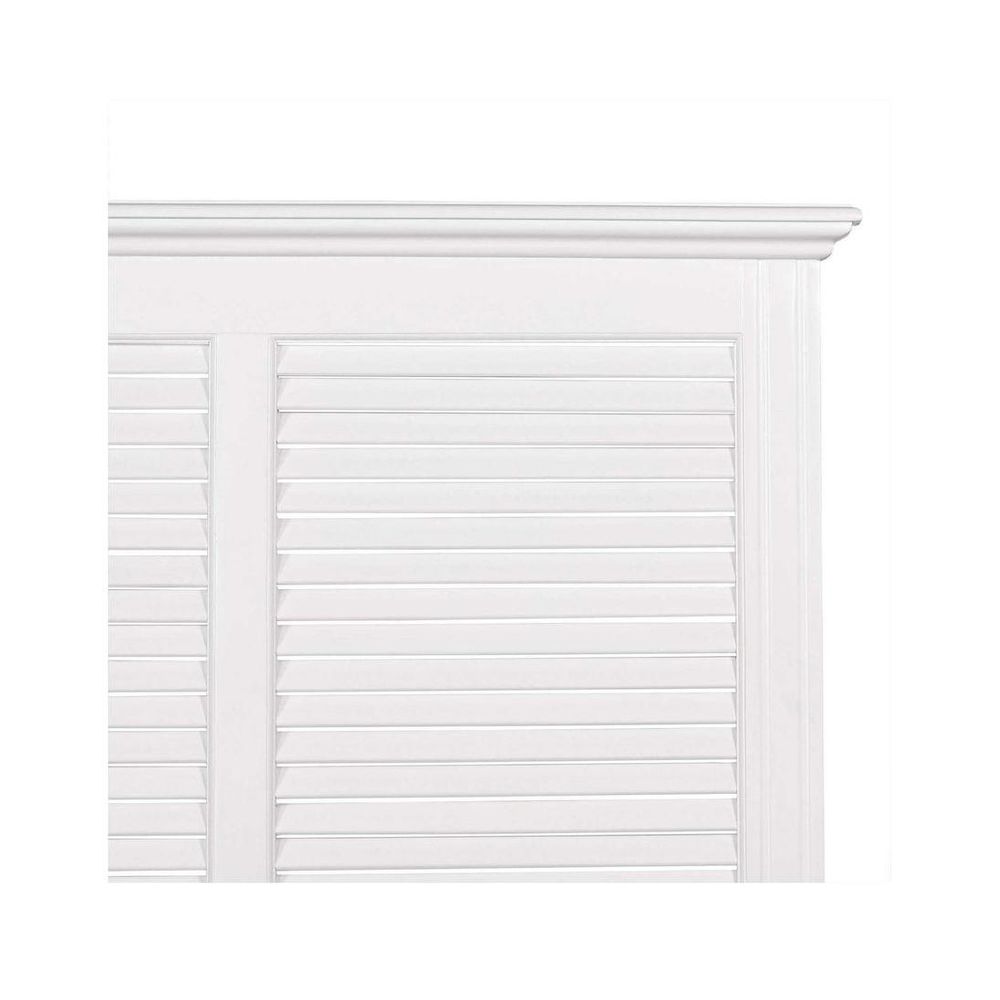 West Beach Hamptons Bedhead W/ Shutters Queen