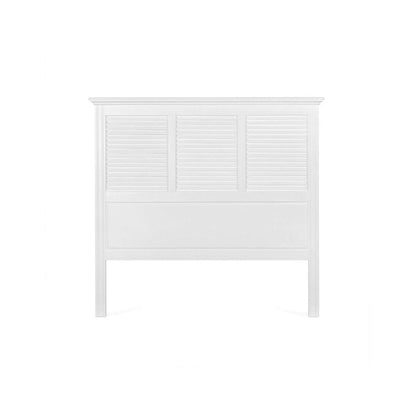 West Beach Hamptons Bedhead W/ Shutters Queen