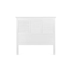 West Beach Hamptons Bedhead W/ Shutters Queen