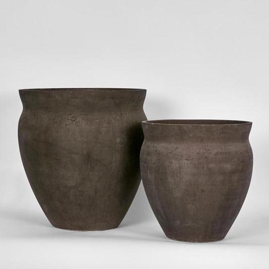 Landis Large Planter Set 2 Earth Brown