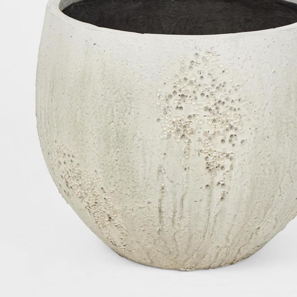 Oyster Planter Sml Chalk