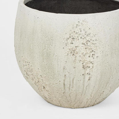 Oyster Planter Sml Chalk