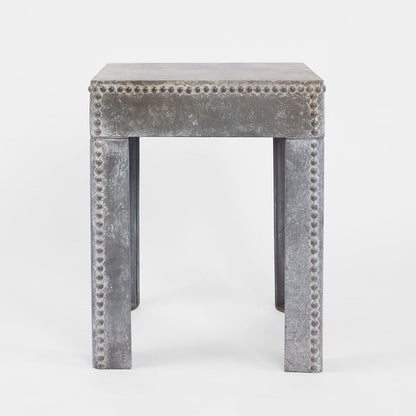 Zinc Side Table